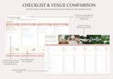 Wedding Planner Spreadsheet